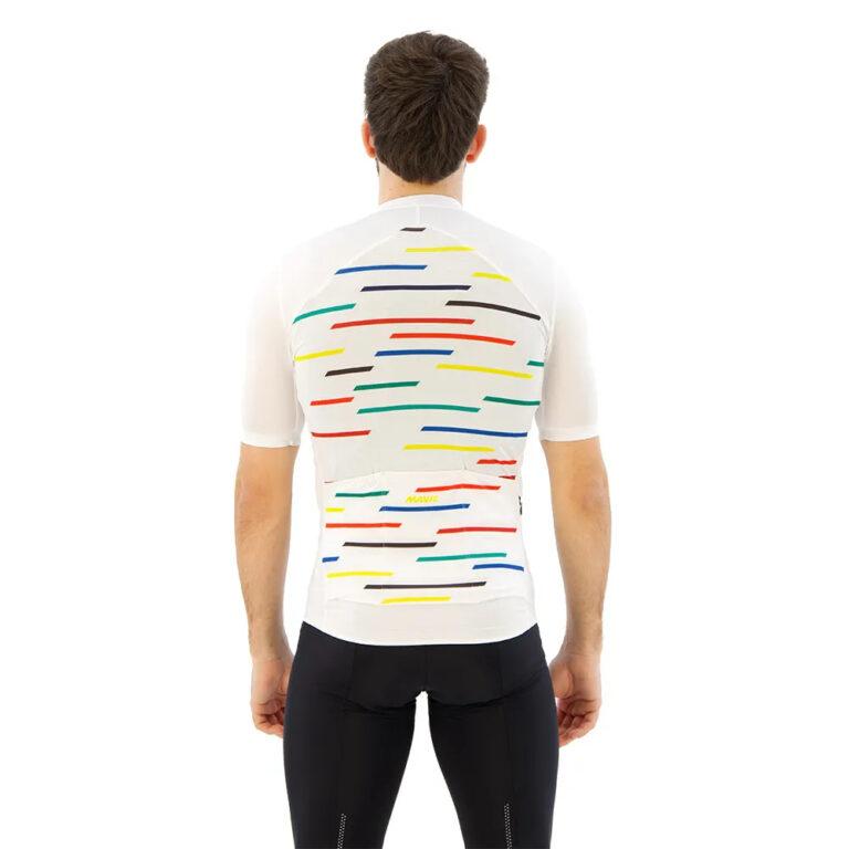 Mavic Cosmic Short Sleeve Jersey S White - Image 2