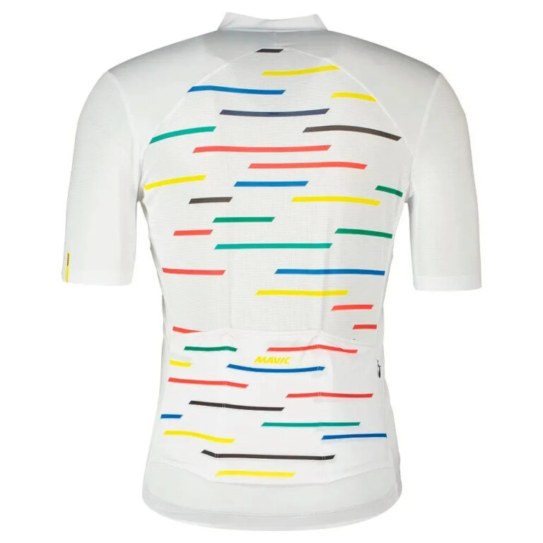 Mavic Cosmic Short Sleeve Jersey S White - Image 4