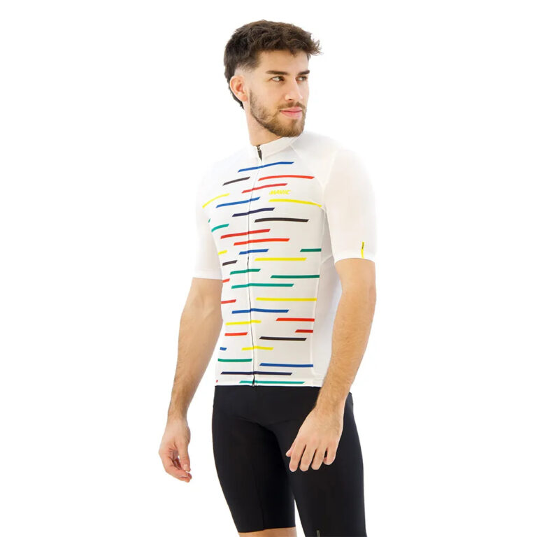 Mavic Cosmic Short Sleeve Jersey S White - Image 6