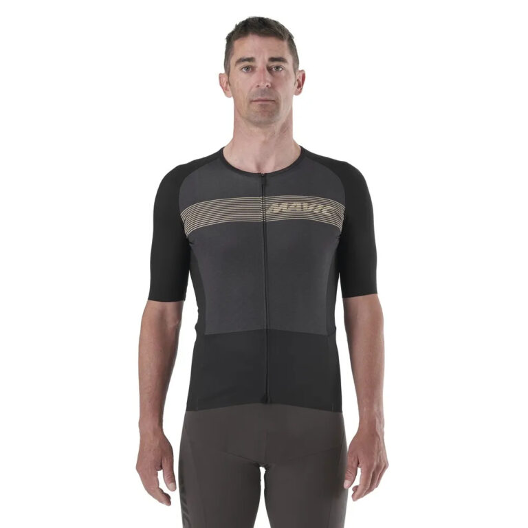 Mavic Cosmic Short Sleeve Jersey S Black - 2XL Black