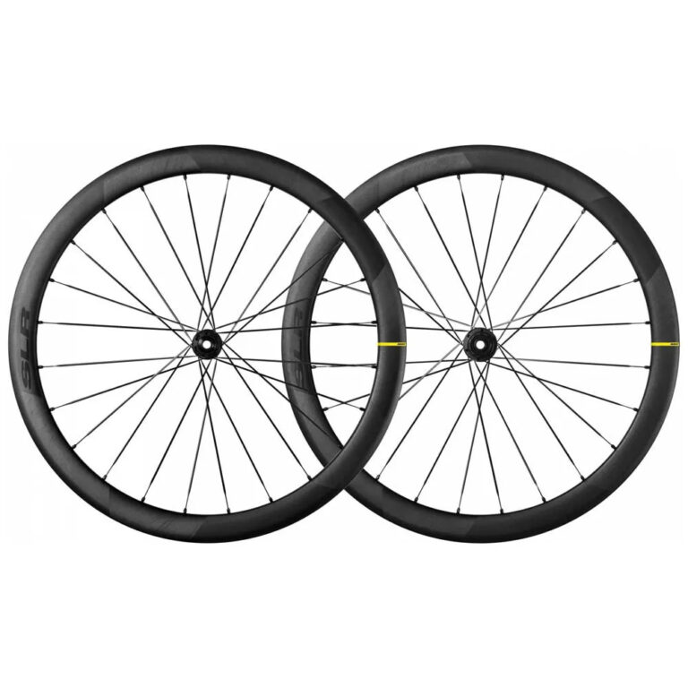 Mavic Cosmic SLR 45 CL Disc Tubeless Road Wheel Set 12 x 100 / 12 x 135/142 mm &amp; Shimano/Sram HG Black