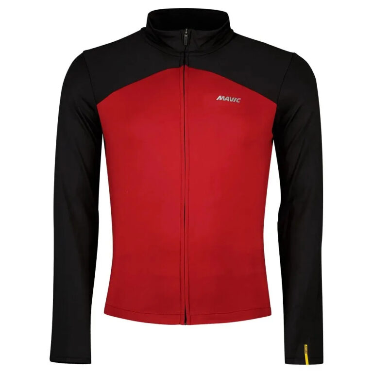 Mavic Cosmic Thermo Long Sleeve Jersey S Black / Red - Image 3