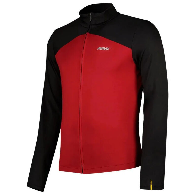 Mavic Cosmic Thermo Long Sleeve Jersey S Black / Red - Image 5