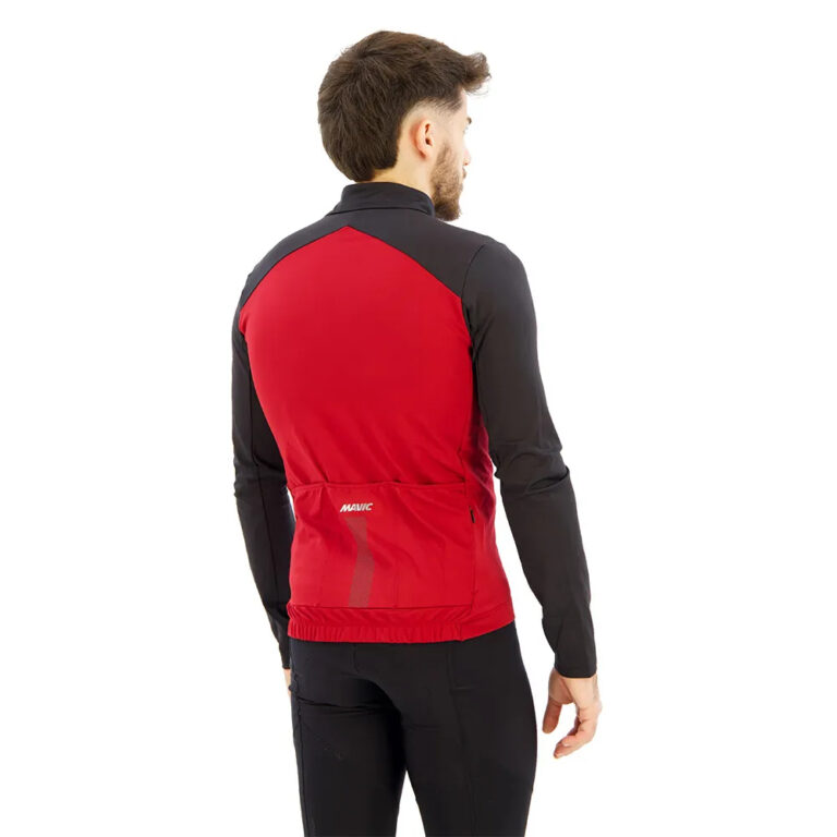 Mavic Cosmic Thermo Long Sleeve Jersey S Black / Red - Image 7