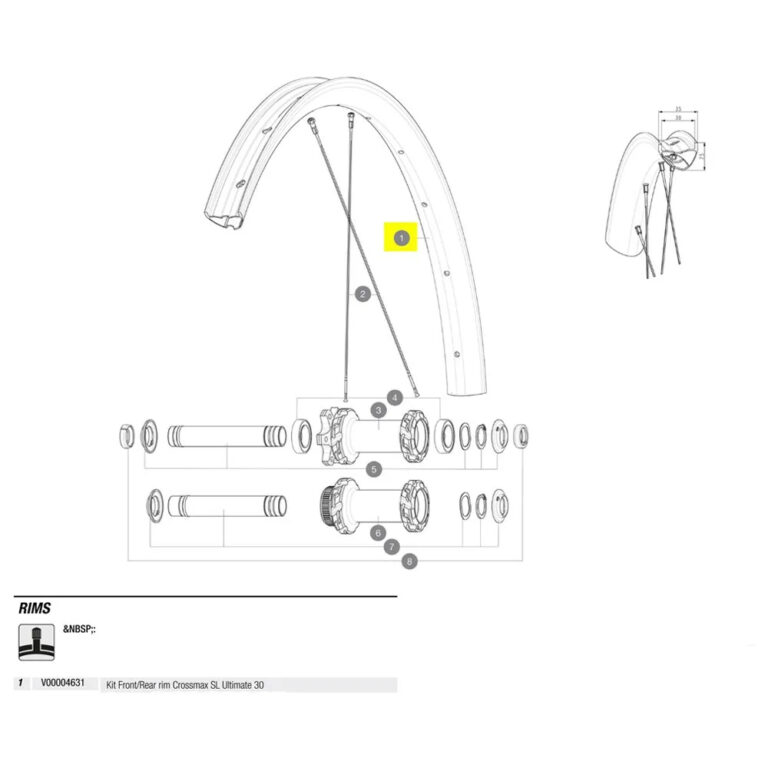 Mavic Crossmax SL Ultimate 30 Rim 29&acute;&acute; Black - Image 2