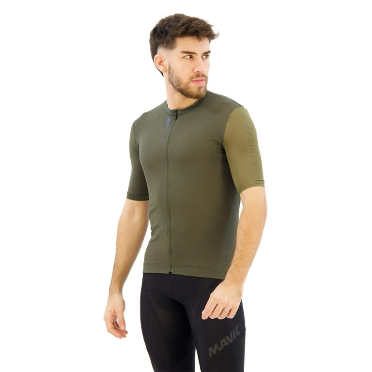 Mavic Essential Short Sleeve Jersey S Army Green / Olive - 2XL Army Green / Olive - Image 5