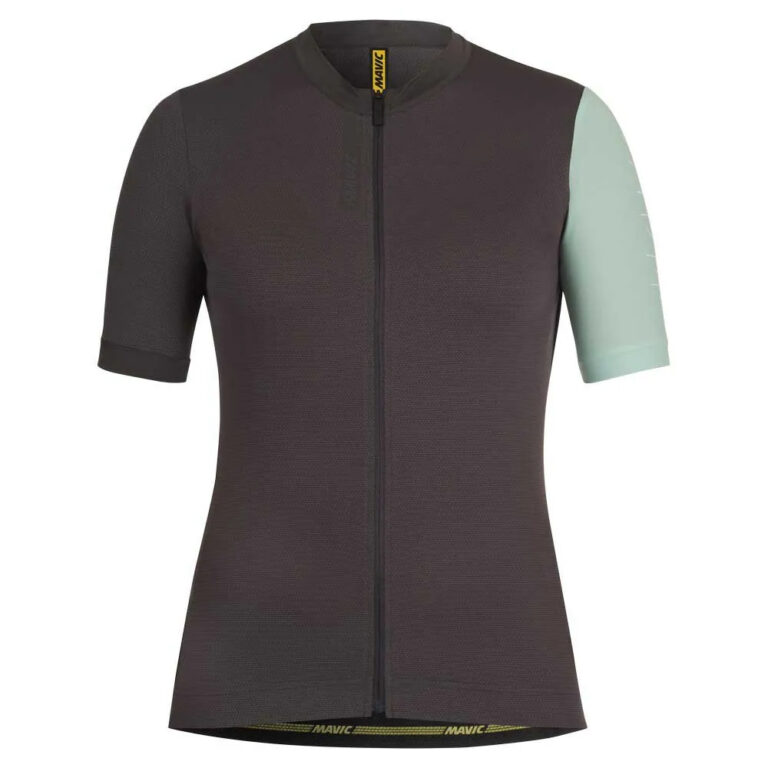 Mavic Essential Short Sleeve Jersey XS Carbone / Mint - XL Carbone / Mint