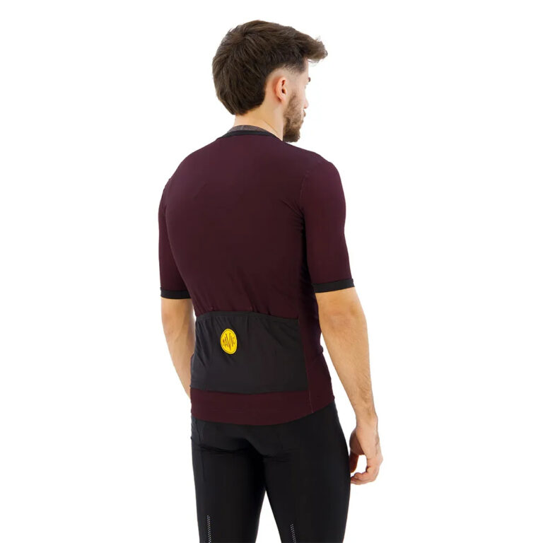 Mavic Heritage Short Sleeve Jersey S Aubergine / Black - 2XL Aubergine / Black - Image 6