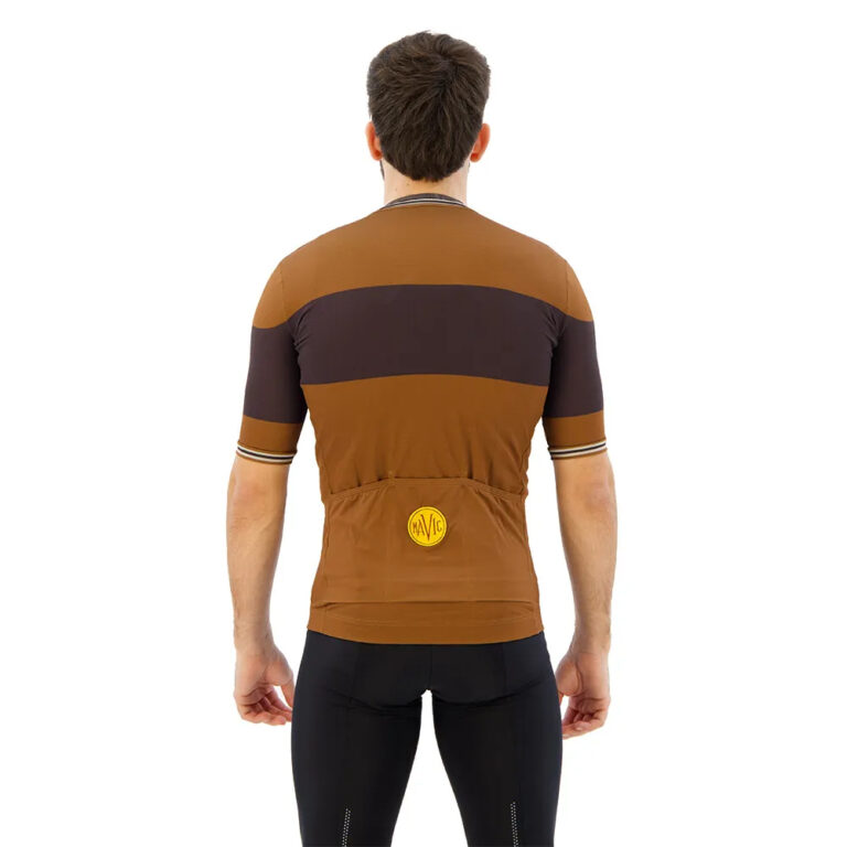 Mavic Heritage Short Sleeve Jersey S Bronze / Black - 2XL Bronze / Black - Image 2