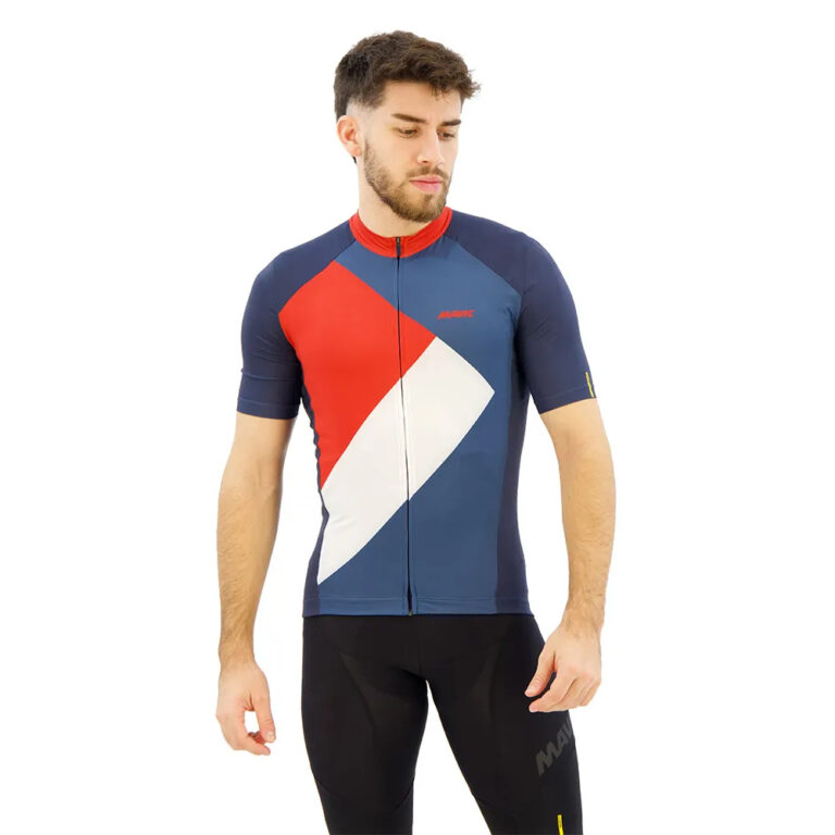 Mavic Ksyrium Short Sleeve Jersey S Navy Blazer / Haute Red