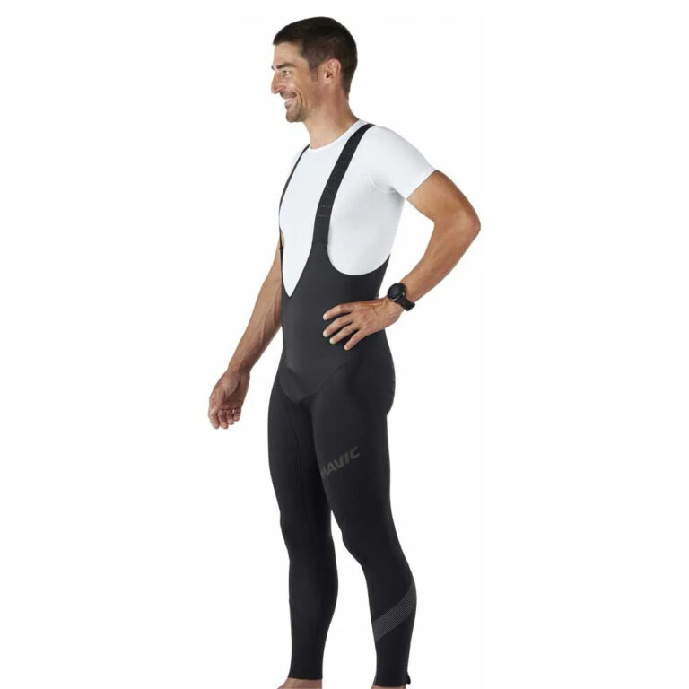 Mavic Ksyrium Thermo Bib Tights S Black - 2XL Black - Image 5