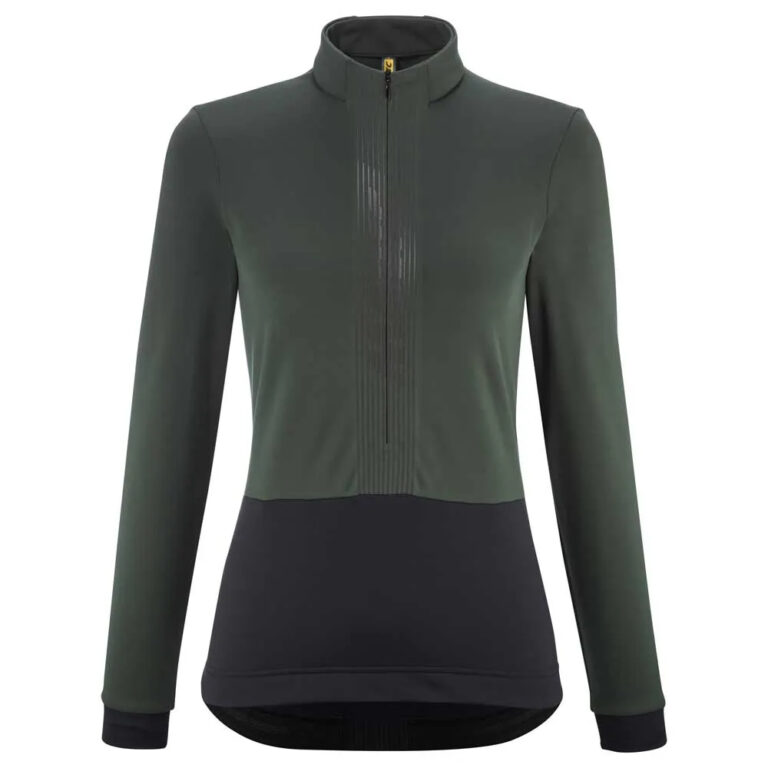 Mavic Ksyrium Thermo Long Sleeve Jersey XS Christmas Green - XL Christmas Green - Image 3