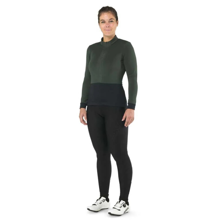 Mavic Ksyrium Thermo Long Sleeve Jersey XS Christmas Green - XL Christmas Green - Image 5