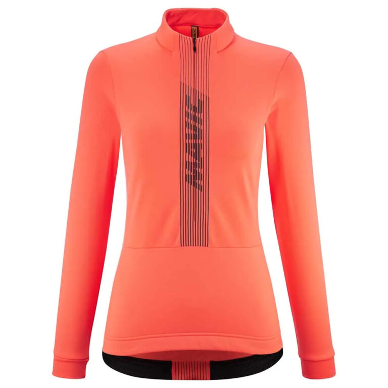 Mavic Ksyrium Thermo Long Sleeve Jersey XS Coral - XL Coral - Image 3