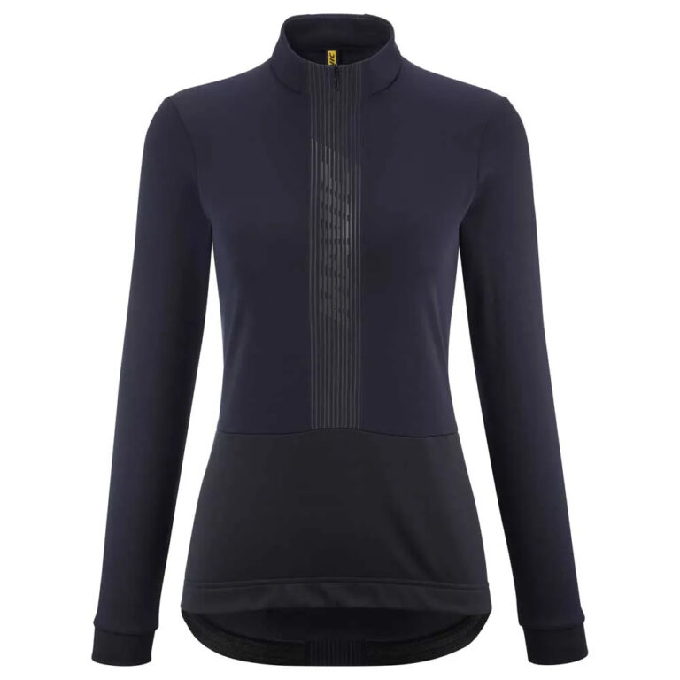 Mavic Ksyrium Thermo Long Sleeve Jersey XS Deep Blue / Black - XL Deep Blue / Black - Image 3