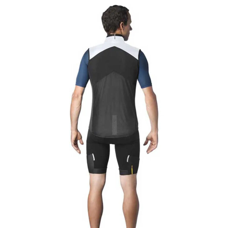 Mavic Sirocco Gilet S White / Black - XL White / Black - Image 4