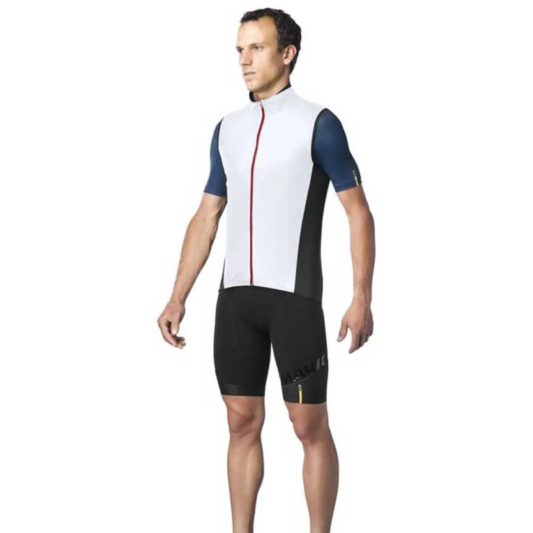 Mavic Sirocco Gilet S White / Black - XL White / Black - Image 5