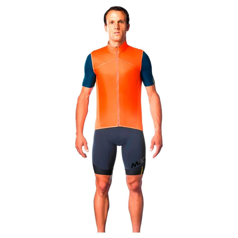 Mavic Sirocco SL Gilet S Red Orange - XL Red Orange - Image 3