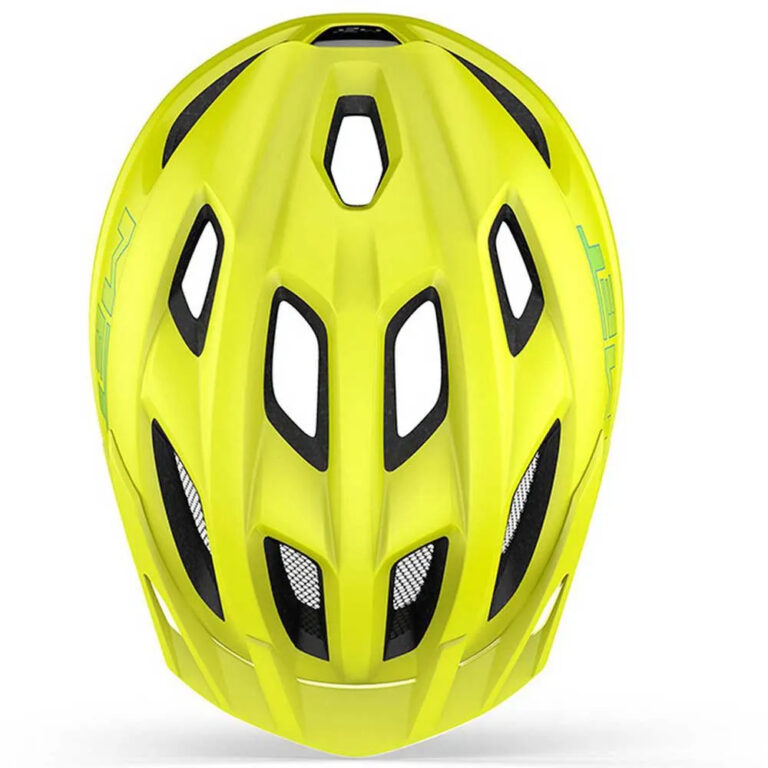 MET Crackerjack MTB Helmet 52-57 cm Matt Green Lime - Image 3