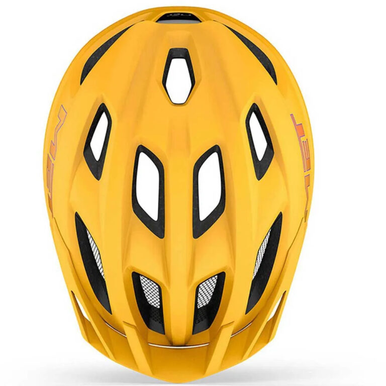 MET Crackerjack MTB Helmet 52-57 cm Matt Orange - Image 3