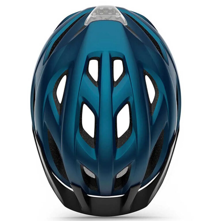 MET Crossover MTB Helmet 52-59 cm Matt Metalic Blue - 60-64 cm Matt Metalic Blue - Image 3