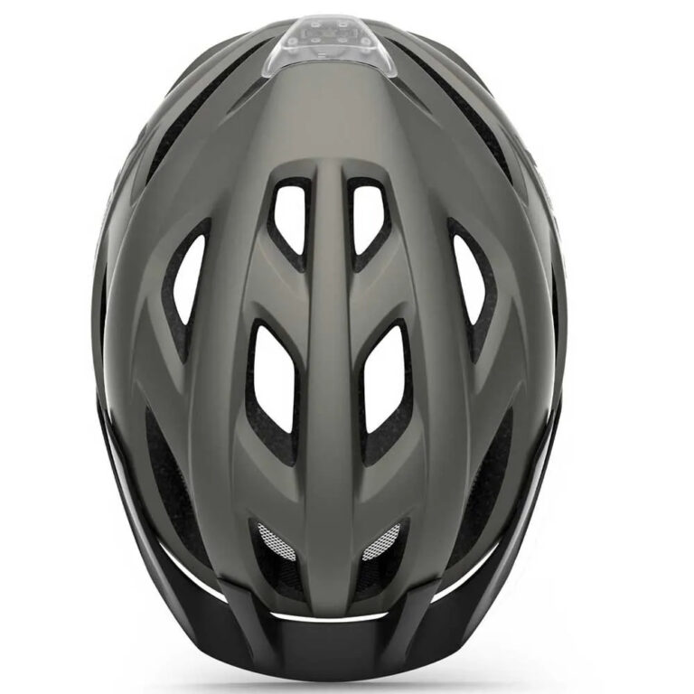 MET Crossover MTB Helmet 52-59 cm Matt Titanium - 60-64 cm Matt Titanium - Image 3