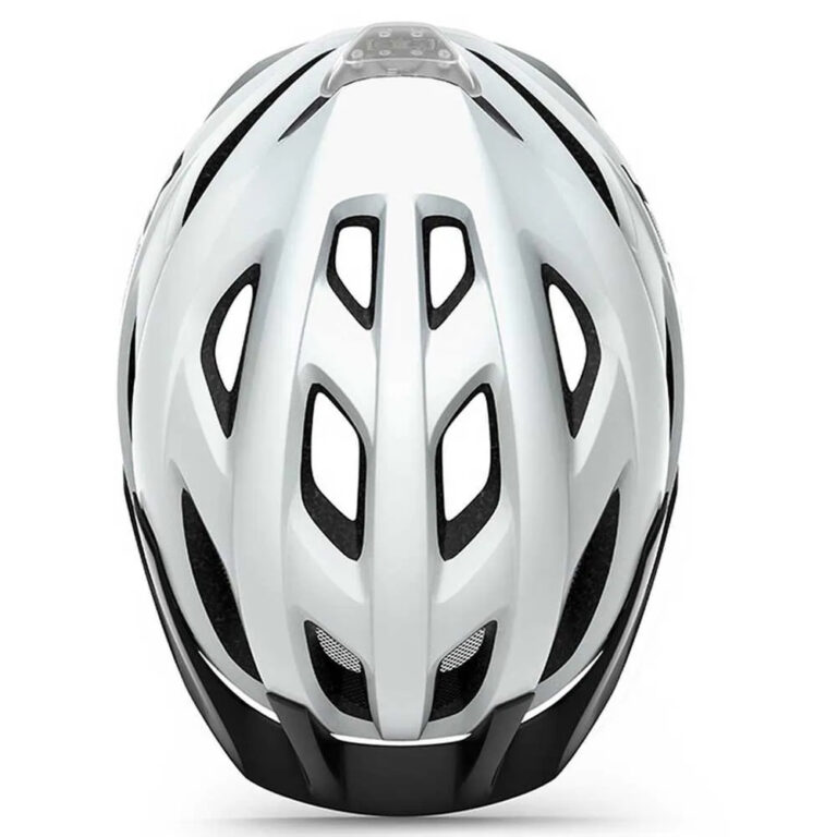 MET Crossover MTB Helmet 52-59 cm Matt White - 60-64 cm Matt White - Image 3