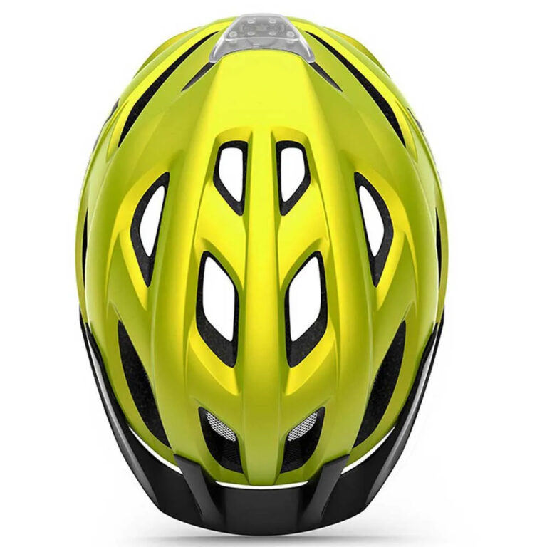 MET Crossover MTB Helmet 52-59 cm Matt Yellow Lime - 60-64 cm Matt Yellow Lime - Image 3