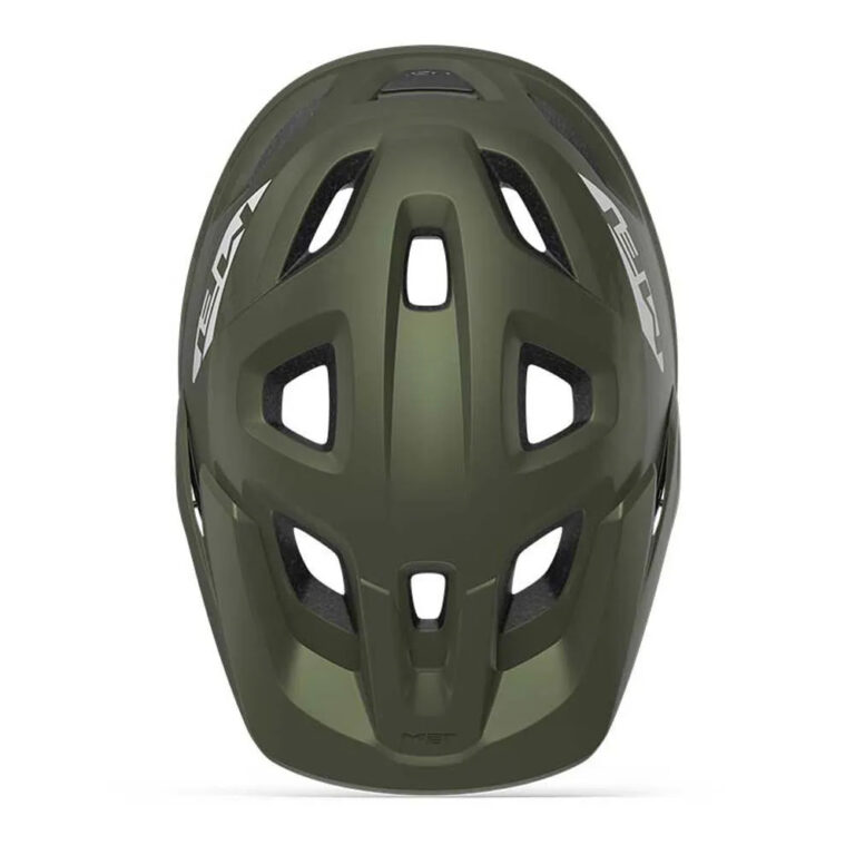 MET Echo MTB Helmet S-M Matte Green - M-L Matte Green - Image 3