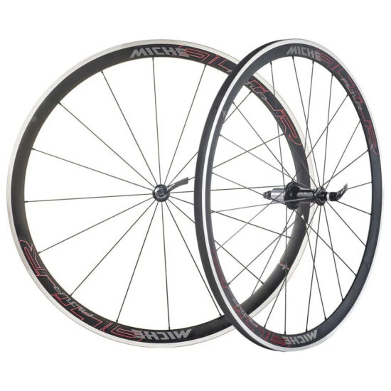 Miche Altur Road Wheel Set 9 x 100 / 10 x 130 mm &amp;  Shimano/Sram HG Black - Campagnolo Black