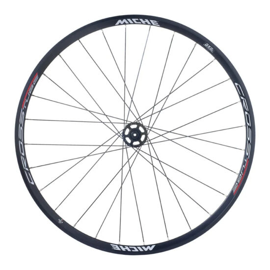 Miche Cross Tubeless Gravel Wheel Set 12 x 100 / 12 x 142 mm &amp; Shimano/Sram HG Black