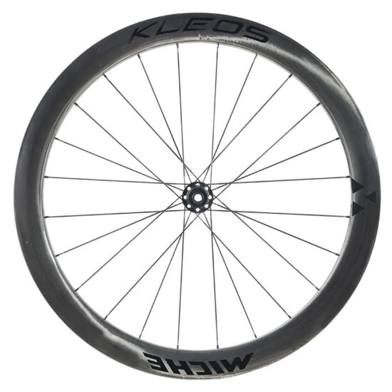 Miche Kleos DX 50-50 CL Disc Tubeless Road Wheel Set 12 x 100 / 12 x 142 mm &amp; Shimano/Sram HG Black