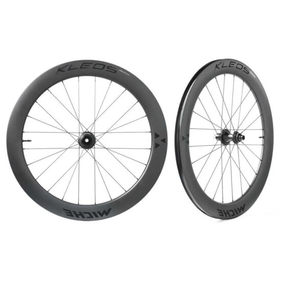 Miche Kleos RD 62 28&amp;acute;&amp;acute; 700C CL Disc Tubeless Road Wheel Set 12 x 100 / 12 x 142 mm &amp;  Campagnolo Black - Sram XDR Black