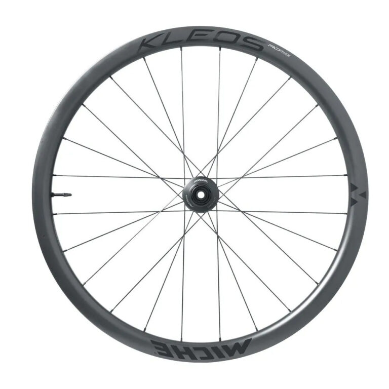 Miche Kleos RD DX 36-36 CL Disc Tubeless Road Wheel Set 12 x 100 / 12 x 142 mm &amp; Shimano/Sram HG Black - Image 2