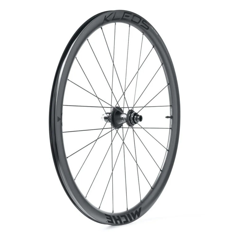 Miche Kleos RD DX 36-36 CL Disc Tubeless Road Wheel Set 12 x 100 / 12 x 142 mm &amp; Shimano/Sram HG Black - Image 3