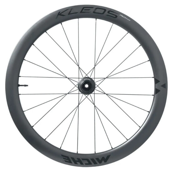 Miche Kleos RD DX 50-50 CL Disc Tubeless Road Wheel Set 12 x 100 / 12 x 142 mm &amp;  Shimano/Sram HG Black - Campagnolo Black