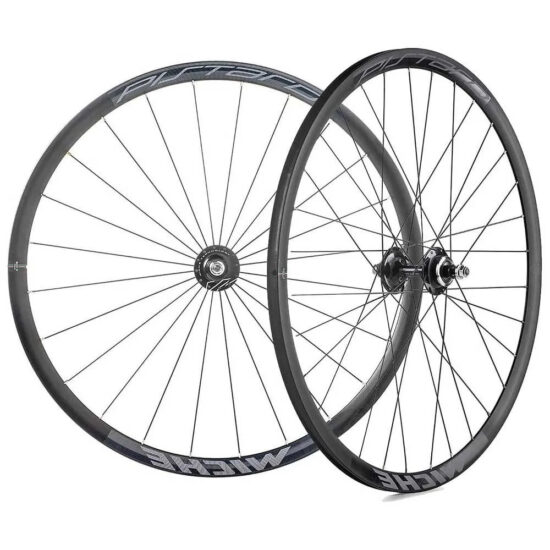 Miche Pistard Pista Road Wheel Set 9 x 100 / 10 x 120 mm &amp; 1s Black