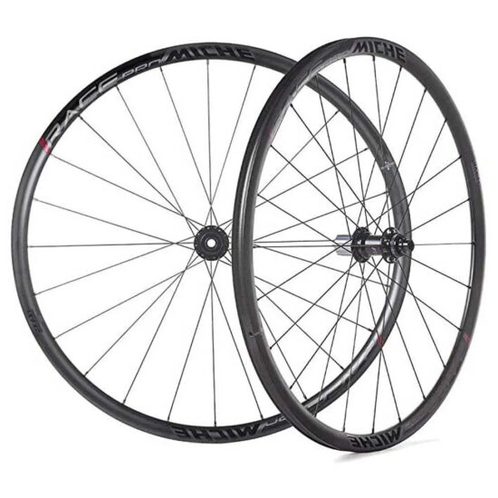 Miche Race Pro DX CL Disc Road Wheel Set 12 x 100 / 12 x 142 mm &amp;  Campagnolo Black - Sram XDR Black