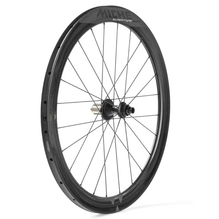 Miche Supertype 550TDX Disc Tubeless Road Wheel Set 12 x 100/12 x 142 mm &amp; Shimano/Sram HG Black - Image 3