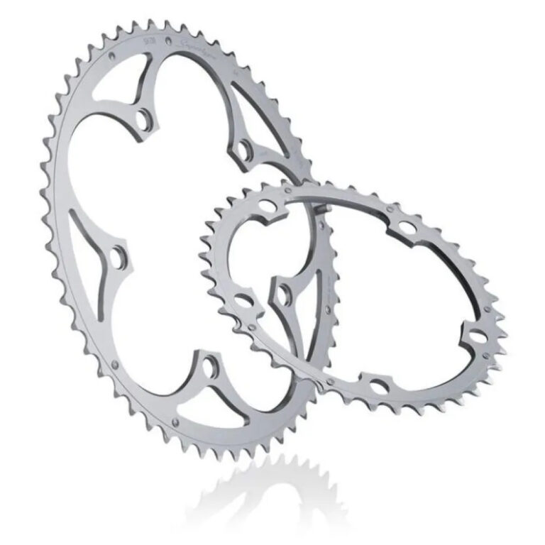 Miche Supertype Exterior 5B Shimano 130 BCD Chainring 46t Silver - 53t Silver