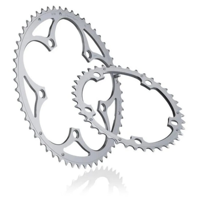 Miche Supertype Interior 5B Shimano 130 BCD Chainring 38t Silver - 42t Silver