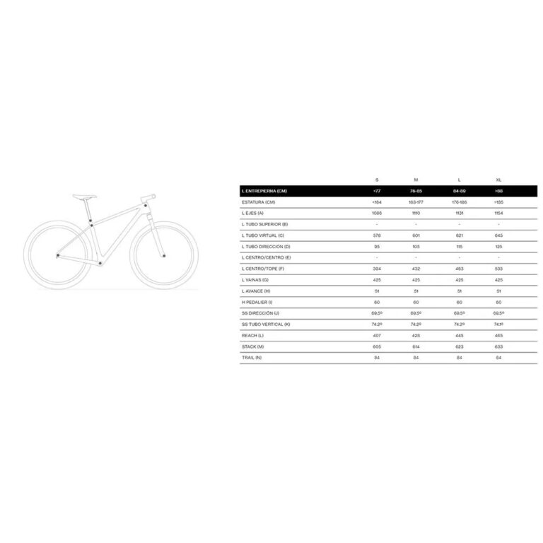 MMR Rakish 00 29&amp;acute;&amp;acute; 2024 MTB Bike S Carbon Chrome - XL Carbon Chrome - Image 4