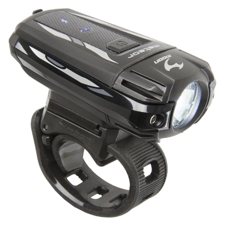 Moon Meteor Front Light 400 Lumens Black