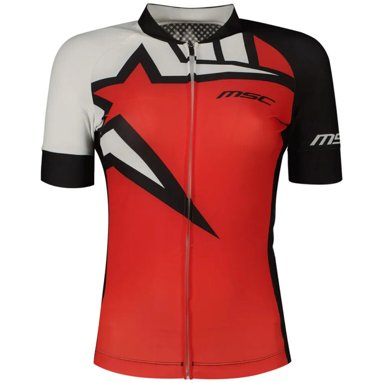 MSC Claudia Pro Short Sleeve Jersey XS Red / Black - L Red / Black