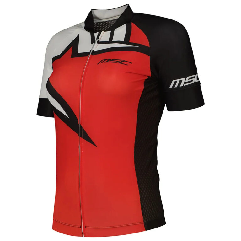 MSC Claudia Pro Short Sleeve Jersey XS Red / Black - L Red / Black - Image 2