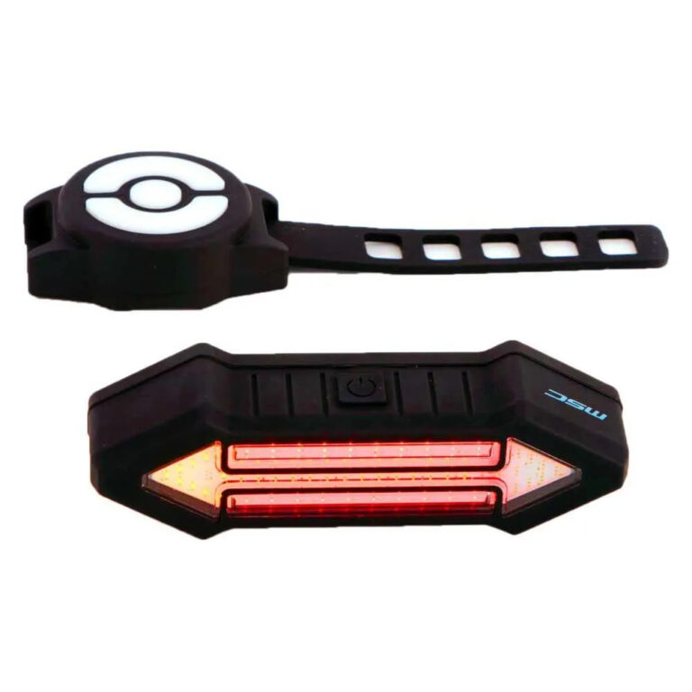 MSC COB LED 900mAh USB Rear Light 20 Lumens Black