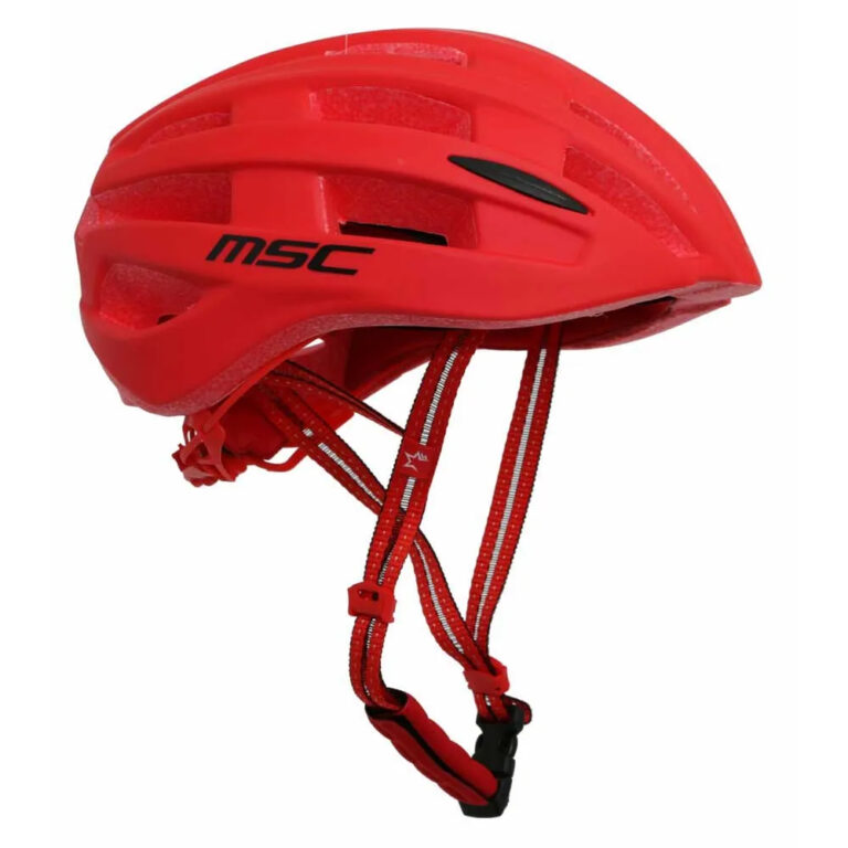 MSC Inmold+ Helmet M-L Red - Image 3