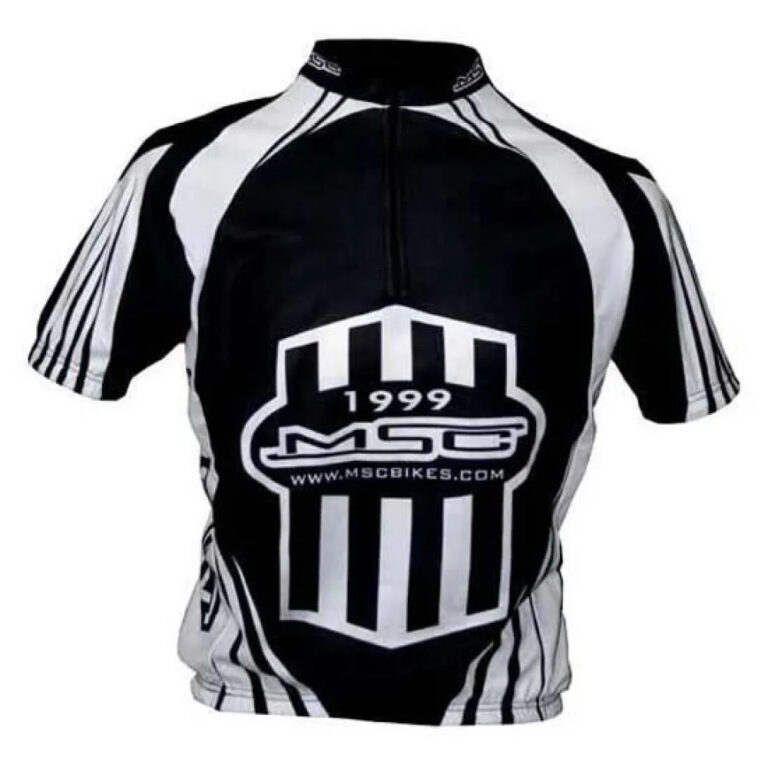 MSC Short Sleeve Jersey XS Black / White - XL Black / White