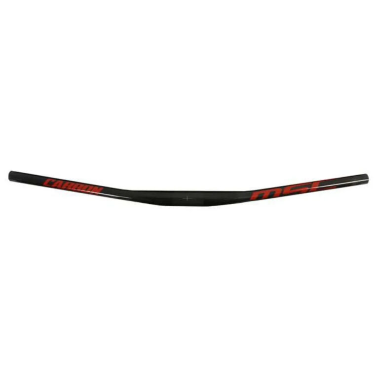 MSC Ultralight Carbon Flat Handlebar 31.8 mm &amp; 740 mm Black / Red