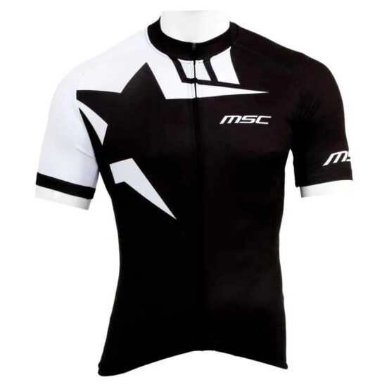 MSC X Race Short Sleeve Jersey XS Black / White - L Black / White